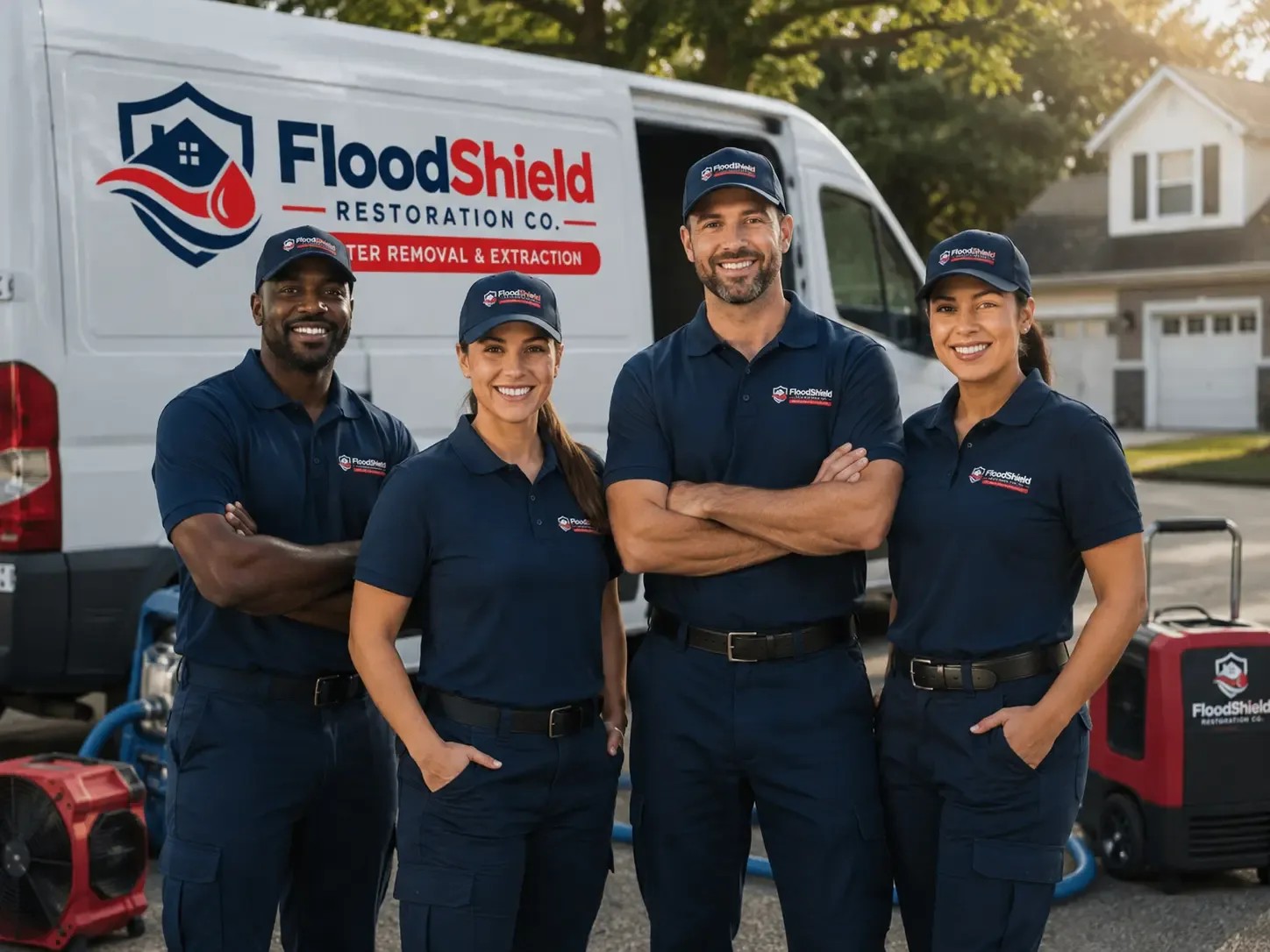Flood Damage Restoration company in Wellington, OH